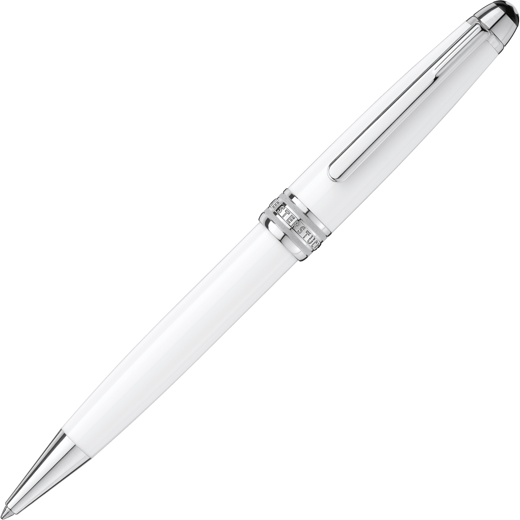 MeisterstÃ¼ck White Solitaire Classique Ballpoint Pen